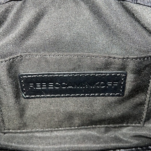 Rebecca Minkoff Black Leather Purse with Chain Strap - Picture 12 of 14